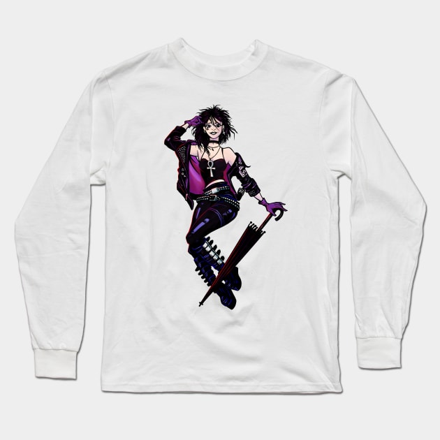 Death sandman Long Sleeve T-Shirt by Holly_Pierson_Art